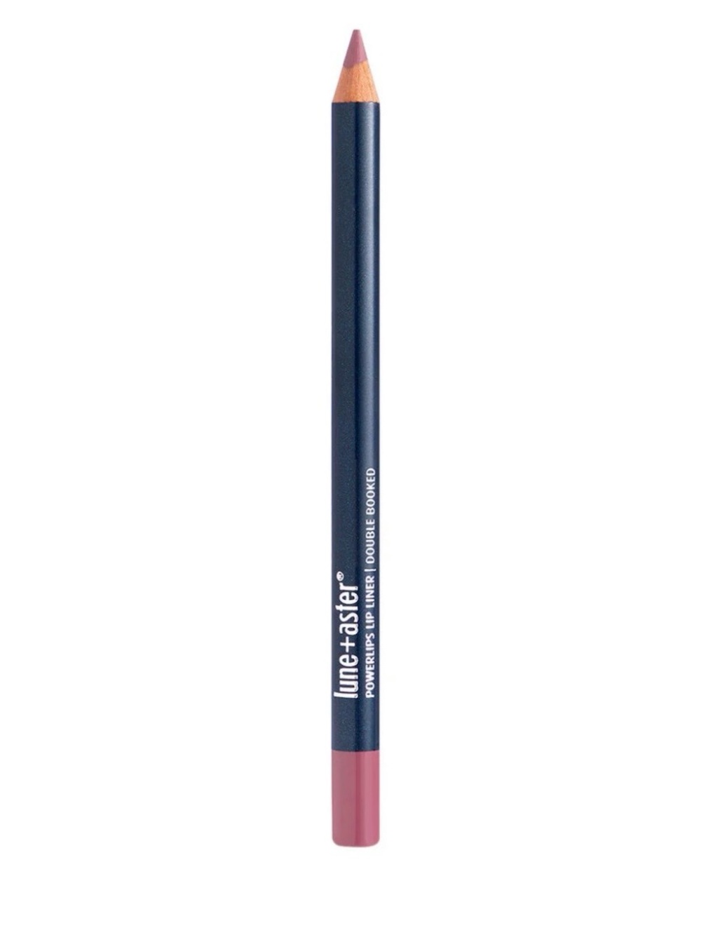 Lune+Aster Powerlips Lip Liner Double Booked Matte Mauve Pink Travel Size NEW!